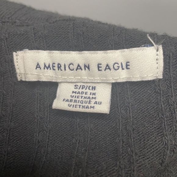 American Eagle Button V-Neck Top - Picture 3 of 3